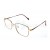 Montatura per occhiale da vista/sole in Titanio Mod. 3037 Logofree con clipon